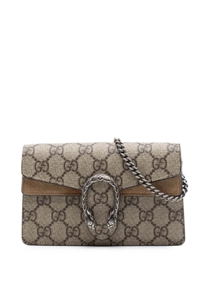 Gucci Pre-Owned 2000-2015 Mini GG Supreme Dionysus crossbody bag - Neutrals