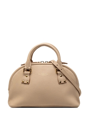 Burberry Pre-Owned 2000-2017 Small Grained Calfskin Bloomsbury Top Handle Bag satchel - Neutrals