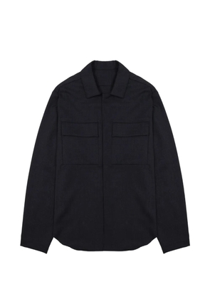Nine In The Morning spread-collar shirt jacket - Black