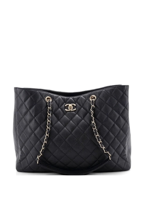 CHANEL Pre-Owned Classic CC Shopping Quilted Caviar Large tote bag - Black