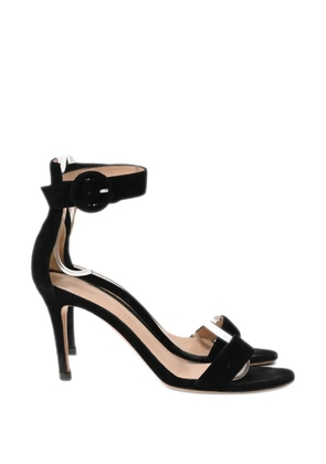 Gianvito Rossi Portofino ankle-strap sandals - Black