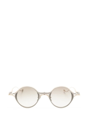 Rigards x TVA round-frame clip-on glasses - Gold