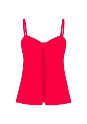 Cult Gaia Lennon bow-detail top - Red