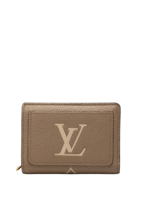 Louis Vuitton Pre-Owned 2010-2026 Bicolor Monogram Empreinte Giant Clea Wallet small wallets - Neutrals