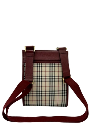 Burberry Pre-Owned 2000-2017 House Check Canvas crossbody bag - Neutrals