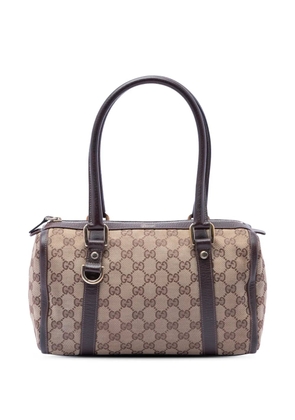 Gucci Pre-Owned 2000-2015 GG Canvas Abbey D Ring boston bag - Neutrals