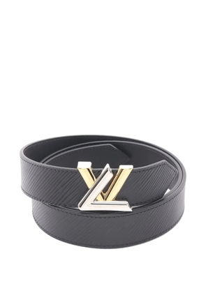 Louis Vuitton Pre-Owned 2021 Twist Épi-leather belt - Black