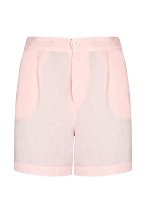 120% Lino pleated shorts - Pink