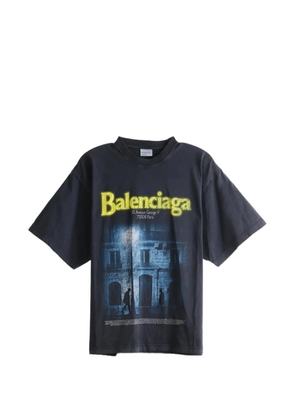Balenciaga graphic-print T-shirt - Black