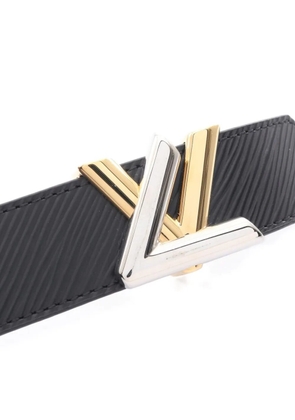 Louis Vuitton Pre-Owned 2021 Twist Épi-leather belt - Black