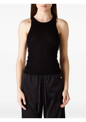 ETERNE Ryder ribbed tank top - Black