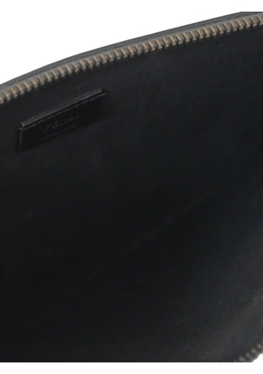 Fendi Pre-Owned Monster leather pouch bag - Grey