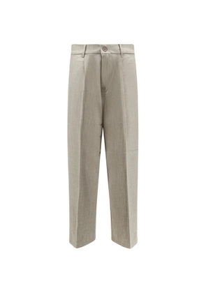 Woodbird Bin Guan tailored trousers - Brown