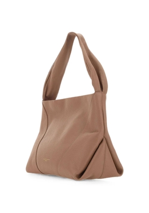 GIANNI CHIARINI Suria grained leather shoulder bag - Neutrals