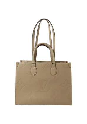 Louis Vuitton Pre-Owned MM On The Go Monogram Empreinte tote bag - Neutrals