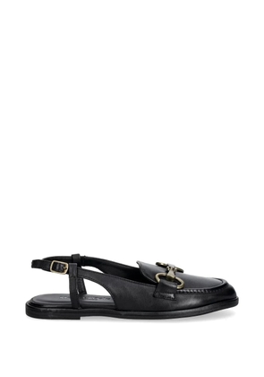 Marc O'Polo horsebit slingback loafers - Black