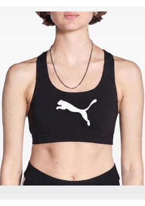 PUMA PwrShape Forever logo sports bra - Black