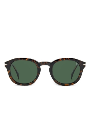 DAVID BECKHAM EYEWEAR round-frame sunglasses - Brown