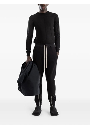 Rick Owens Tecuatl zip-detail track pants - Black