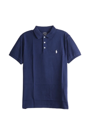 Polo Ralph Lauren logo-embroidered short-sleeve polo shirt - Blue