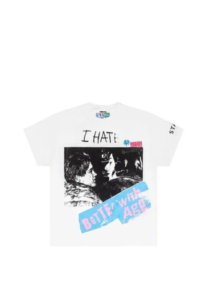 Better with Age Damien graphic-print T-shirt - White