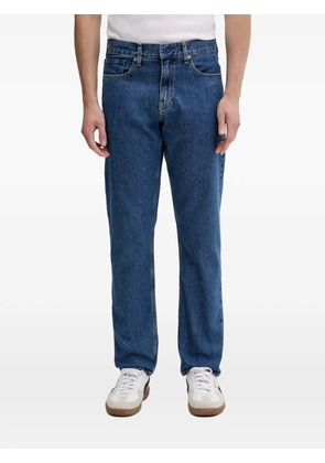 Karl Lagerfeld Jeans logo-patch straight-leg jeans - Blue