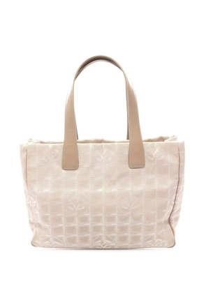 CHANEL Pre-Owned 2003-2004 New Travel Line Nylon tote bag - Neutrals