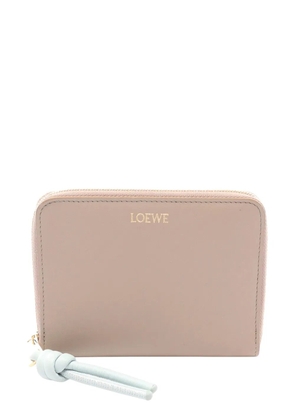 Loewe Pre-Owned 2010-2026 Leather Knot Wallet small wallets - Neutrals