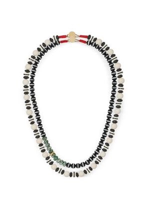 Roxanne Assoulin Salt & Pepper beaded necklace (set of 2) - Black