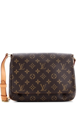 Louis Vuitton Pre-Owned Musette Tango Handbag Monogram Canvas shoulder bag - Brown
