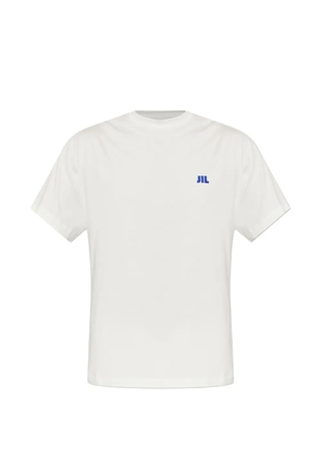 Jil Sander logo-embroidered T-shirt - White
