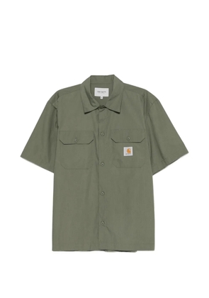 Carhartt WIP Craft logo-patch short-sleeve shirt - Green