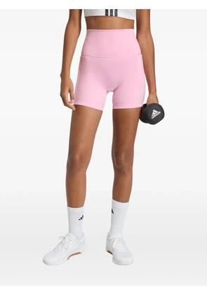 adidas Studio All Me performance shorts - Pink