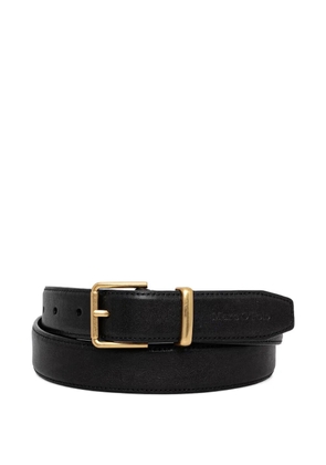 Marc O'Polo logo-debossed buckle-fastening belt - Black