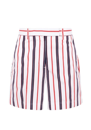 Thom Browne striped shorts - White