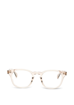 Garrett Leight Ace II square-frame glasses - Neutrals