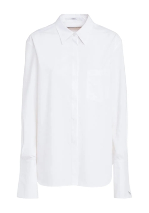 Another Tomorrow cotton shirt - White