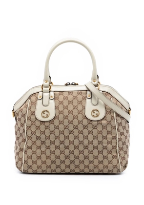 Gucci Pre-Owned 2016-2026 GG Canvas Scarlett satchel - Neutrals