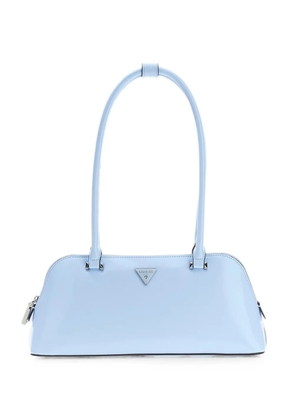 GUESS USA logo-plaque shoulder bag - Blue