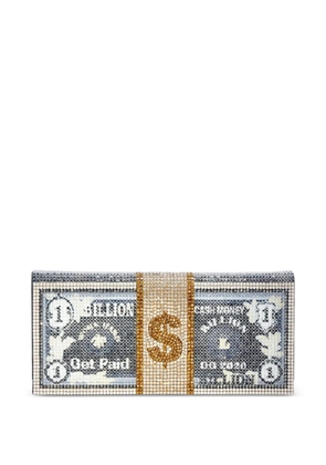 Judith Leiber Envelope Billions clutch bag - Grey