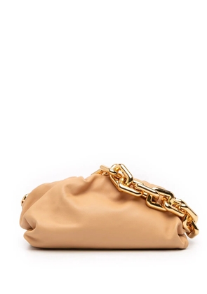 Bottega Veneta Pre-Owned 2012-2025 Small Lambskin Chain Pouch shoulder bag - Neutrals