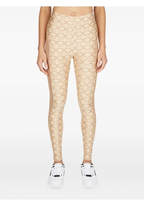 PUMA logo-detail leggings - Neutrals