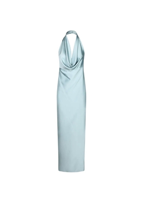 Blanca Vita cowl-neck maxi dress - Blue