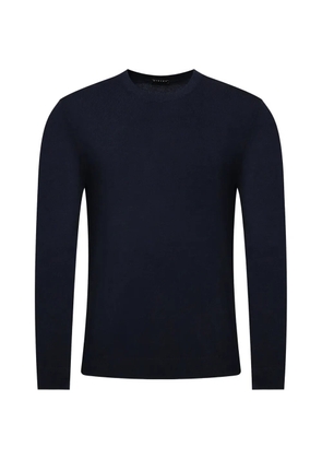 Sisley ribbed crew-neck sweater - Blue