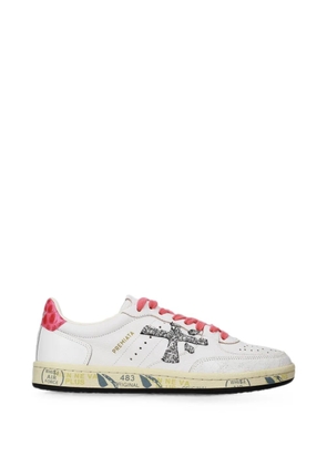 Premiata Clayd glitter-embellished sneakers - White