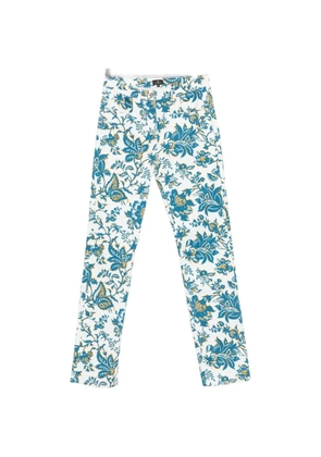 ETRO floral-print jeans - White