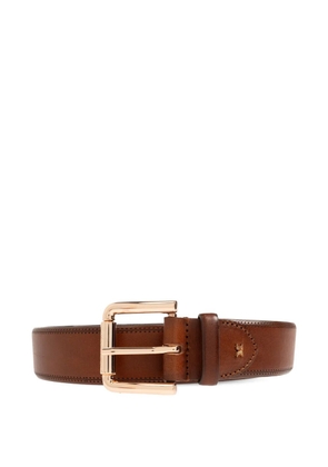 Max Mara brogue-detail belt - Brown