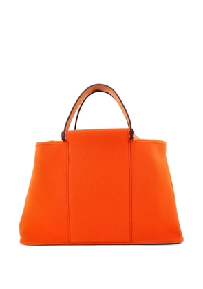 Hermès Pre-Owned Cabag Elan Toile and Leather 39 tote bag - Orange