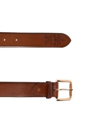 Max Mara Esodo leather belt - Brown