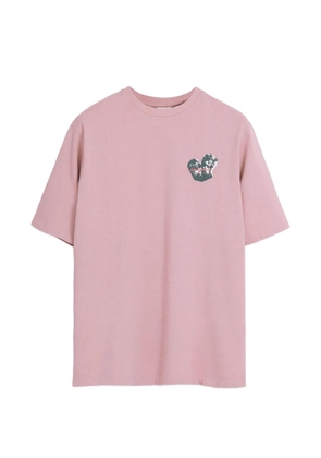 Desigual graphic-print short-sleeves T-shirt - Pink